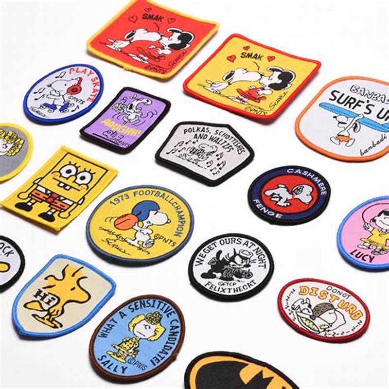 Lasercut Woven Badges
